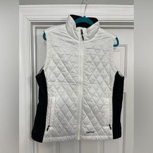 MARMOT Kitzbuhel Puffer Diamond Quilted Zip Jacket Vest EUC